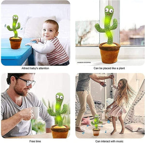 LED Mimicry & Musical dancing Cactus Toy